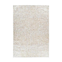 FLACHWEBETEPPICH 80/150 cm Finish 125 Beige / Gold  - Beige/Goldfarben, Basics, Leder/Textil (80/150cm) - Novel