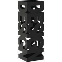 STOJAN NA DÁŽDNIKY, čierna - čierna, Design, kov (16/48/16cm) - Carryhome