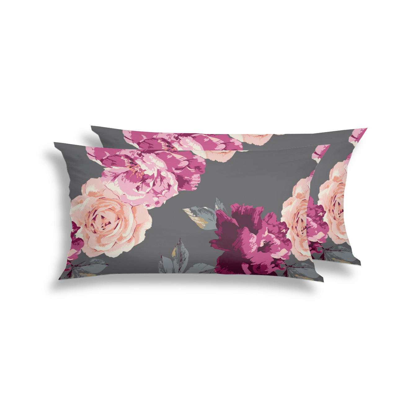 KOPFPOLSTERBEZUG 40/80 cm  - Dunkelgrau, Design, Textil (40/80cm) - Florella