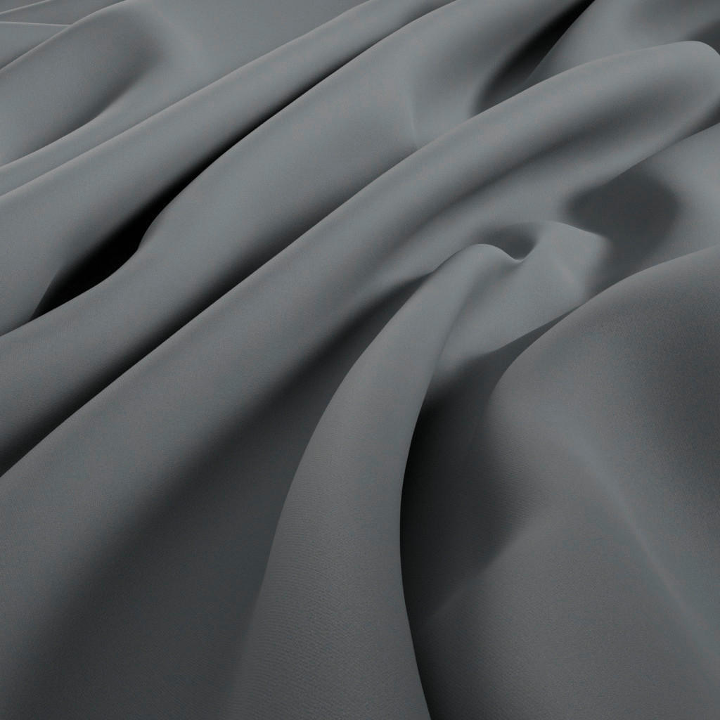 Material Perdele Și Draperii opac  - gri închis, Basics, textil (310cm)