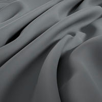 Material Perdele Și Draperii opac  - gri închis, Basics, textil (310cm)