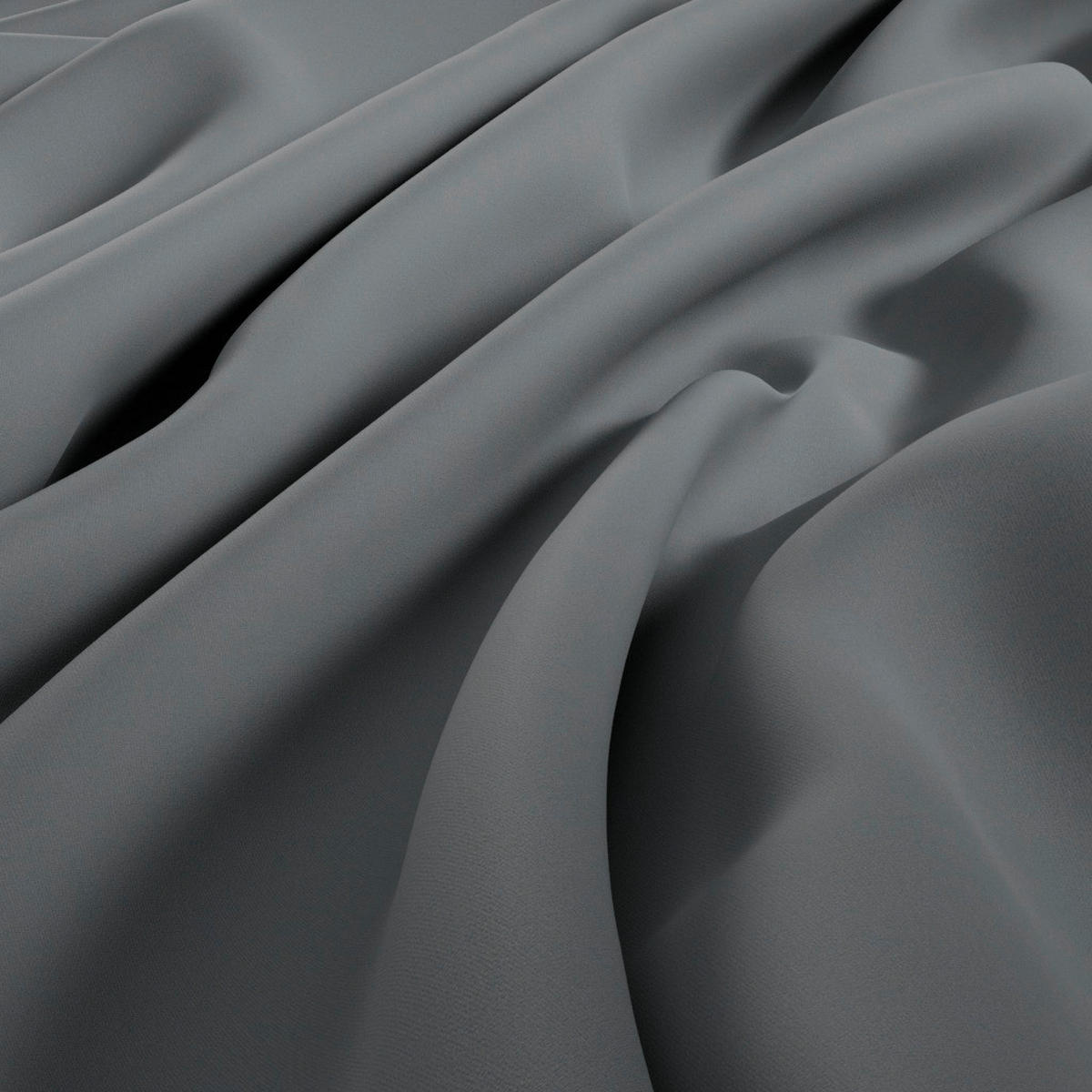 Material Perdele Și Draperii opac  - gri închis, Basics, textil (310cm)