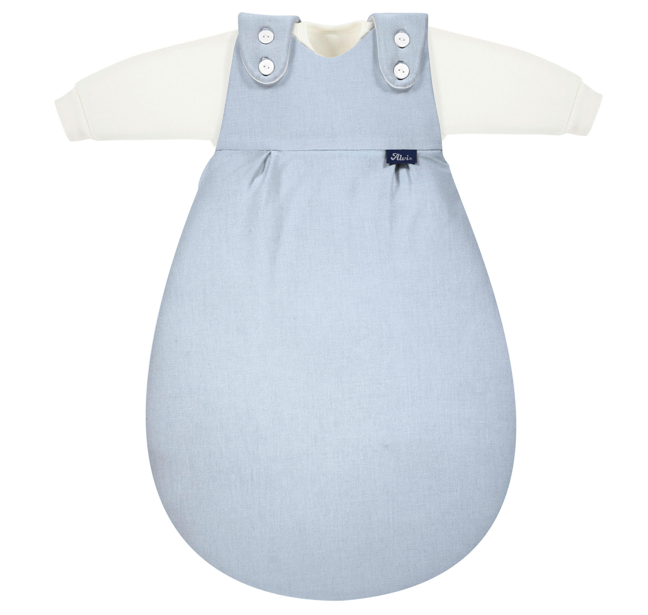 BABYSCHLAFSACKSET Sky Way    62/68   - Hellblau, Basics, Textil (62/68null) - Alvi