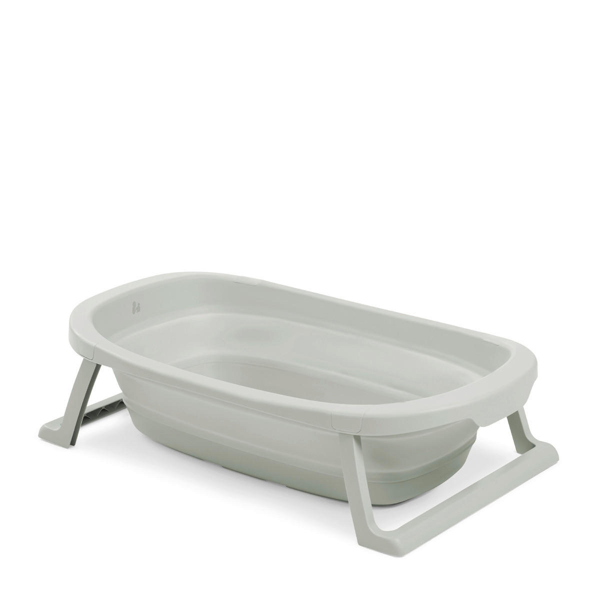 BABYBADEWANNE Wash N Fold  - Salbeigrün, Basics, Kunststoff (48/25/80cm) - Hauck