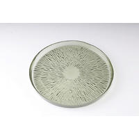 SCHÜSSEL 20 cm   - Salbeigrün, Design, Glas (20cm) - Novel