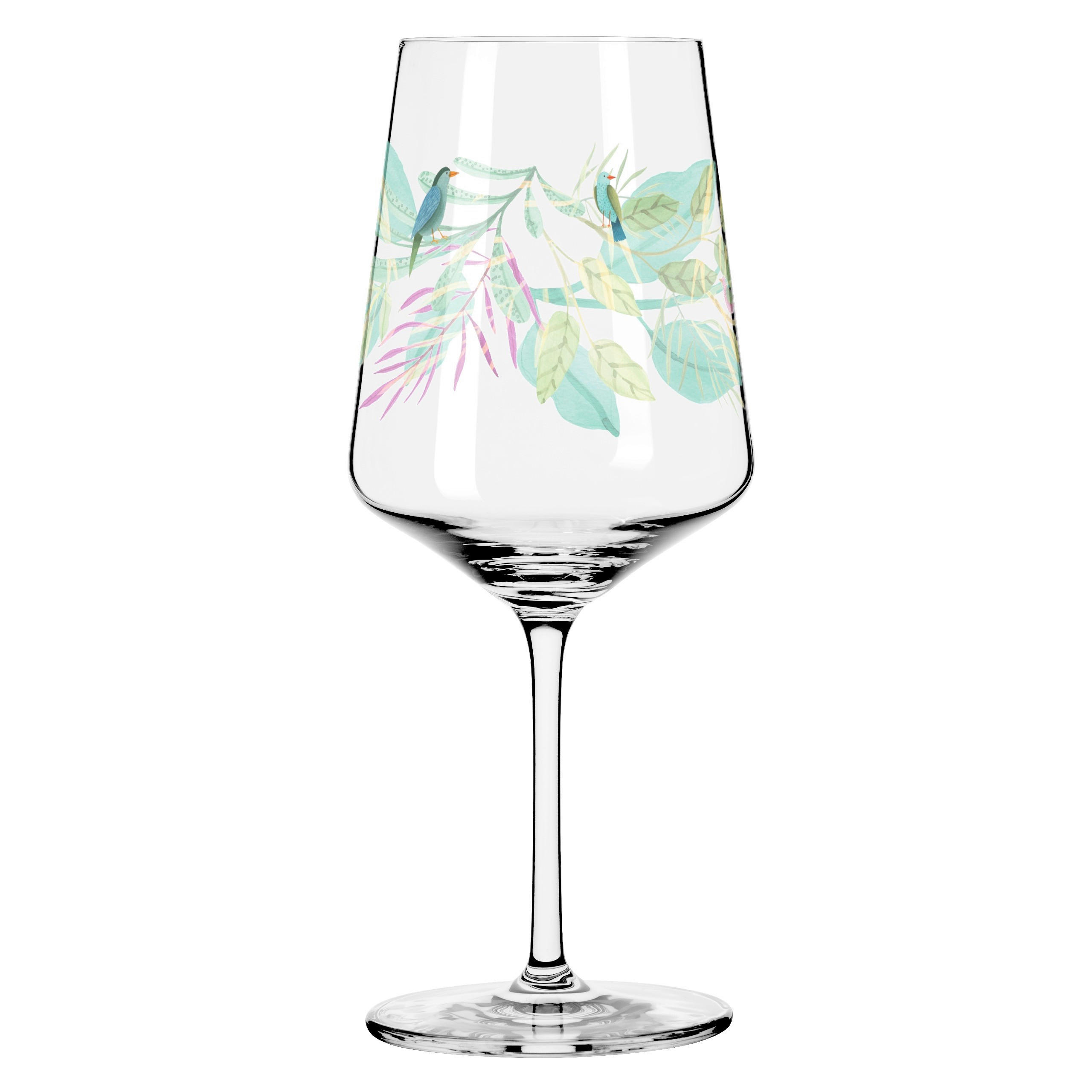 SPRITZERGLAS 544 ml  - Rosa/Grün, LIFESTYLE, Glas (9,3/22,5/9,3cm) - Ritzenhoff
