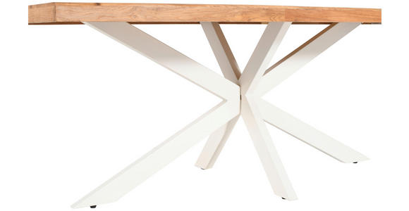 TISCHGESTELL in Metall 160/70/72 cm - Creme, Design, Metall (160/70/72cm) - Landscape