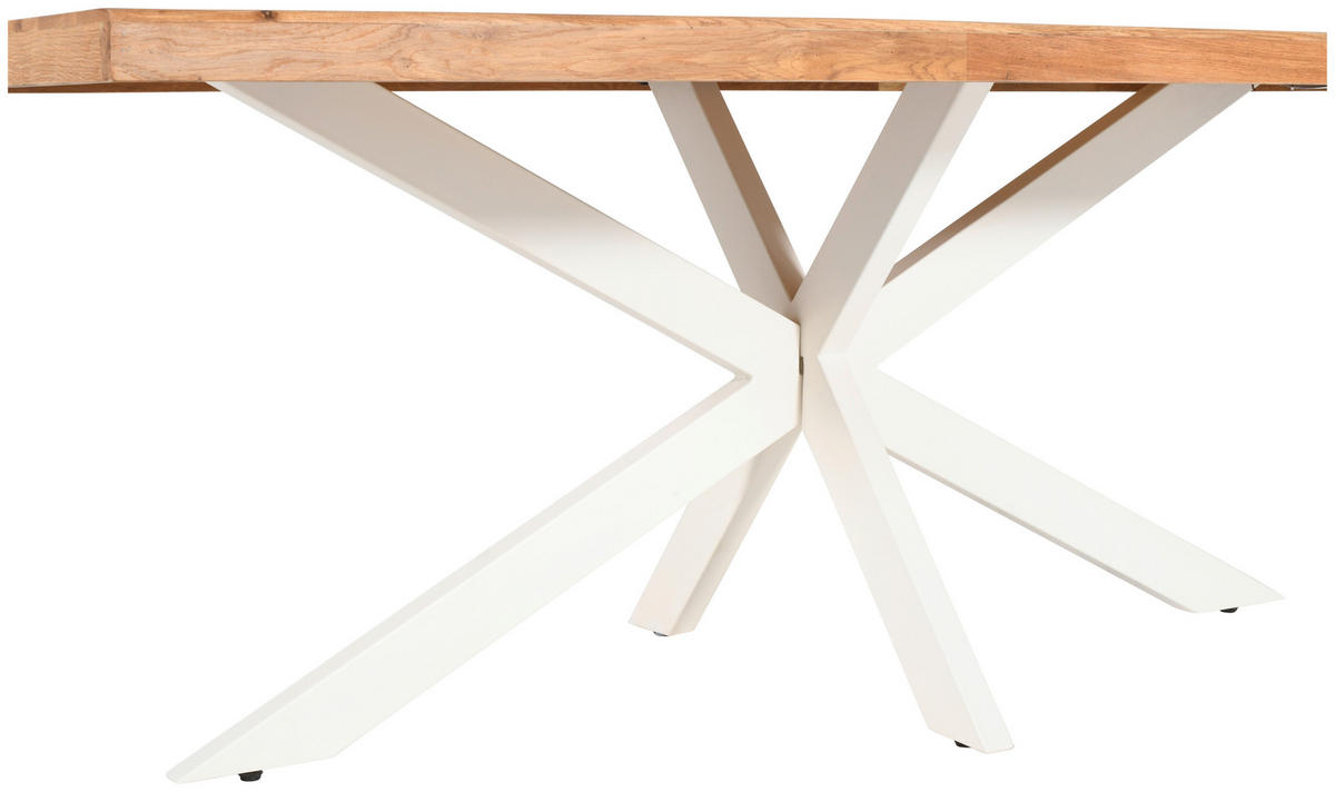 TISCHGESTELL Creme  - Creme, Design, Metall (160/70/72cm) - Landscape
