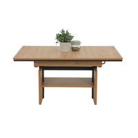 COUCHTISCHSET in Holzwerkstoff 110-150/70/53-72 cm  - Eiche Artisan, Design, Holzwerkstoff (110-150/70/53-72cm) - Livetastic