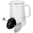 KAFFEEBEREITER 0.65 L  - Klar, Design, Glas/Kunststoff (16,5/19cm) - Novel