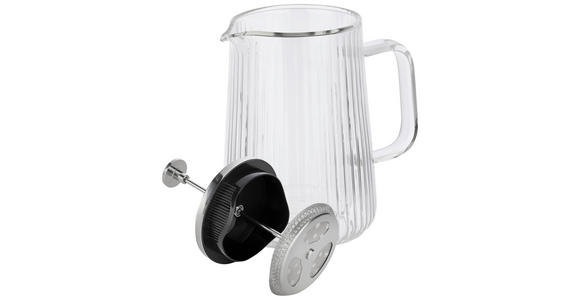 KAFFEEBEREITER 0.65 L  - Klar, Design, Glas/Kunststoff (16,5/19cm) - Novel