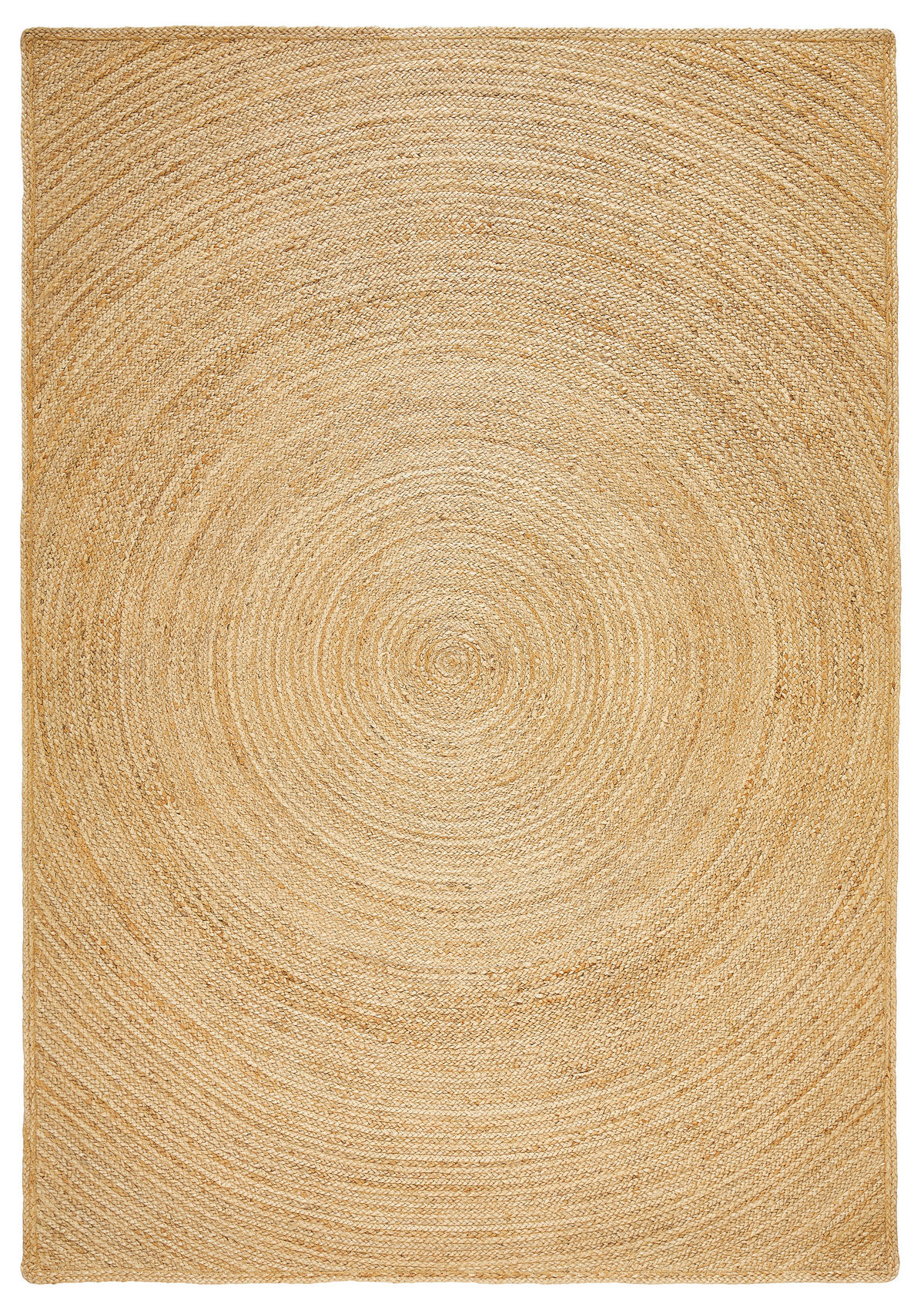 JUTETEPPICH 130/190 cm Circle Naturfarben  - Naturfarben, Natur, Textil (130/190cm) - Linea Natura