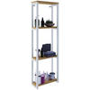 WANDREGAL 35/111,8/15 cm  - Honigeiche/Weiss, Modern, Holzwerkstoff (35/111,8/15cm) - MID.YOU