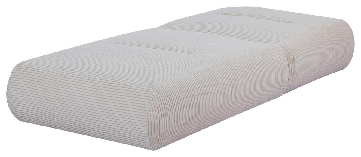 SCHLAFSESSEL in Cord Beige  - Beige, Design, Textil (81/88/160cm) - Livetastic