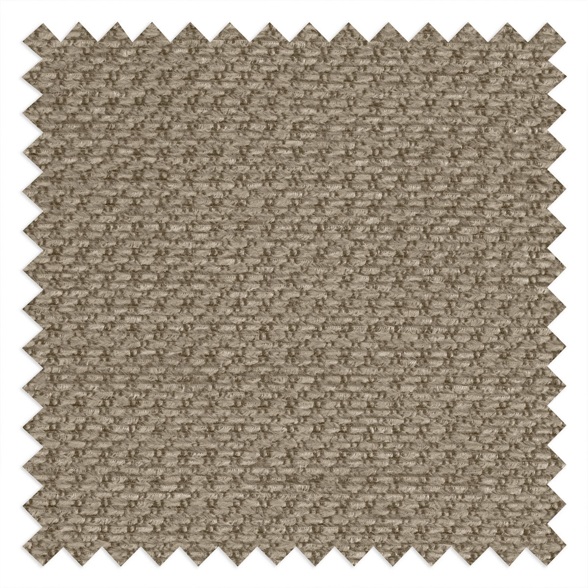 ECKSOFA  Webstoff Taupe  - Taupe/Schwarz, Design, Textil/Metall (195/268cm) - Livetastic