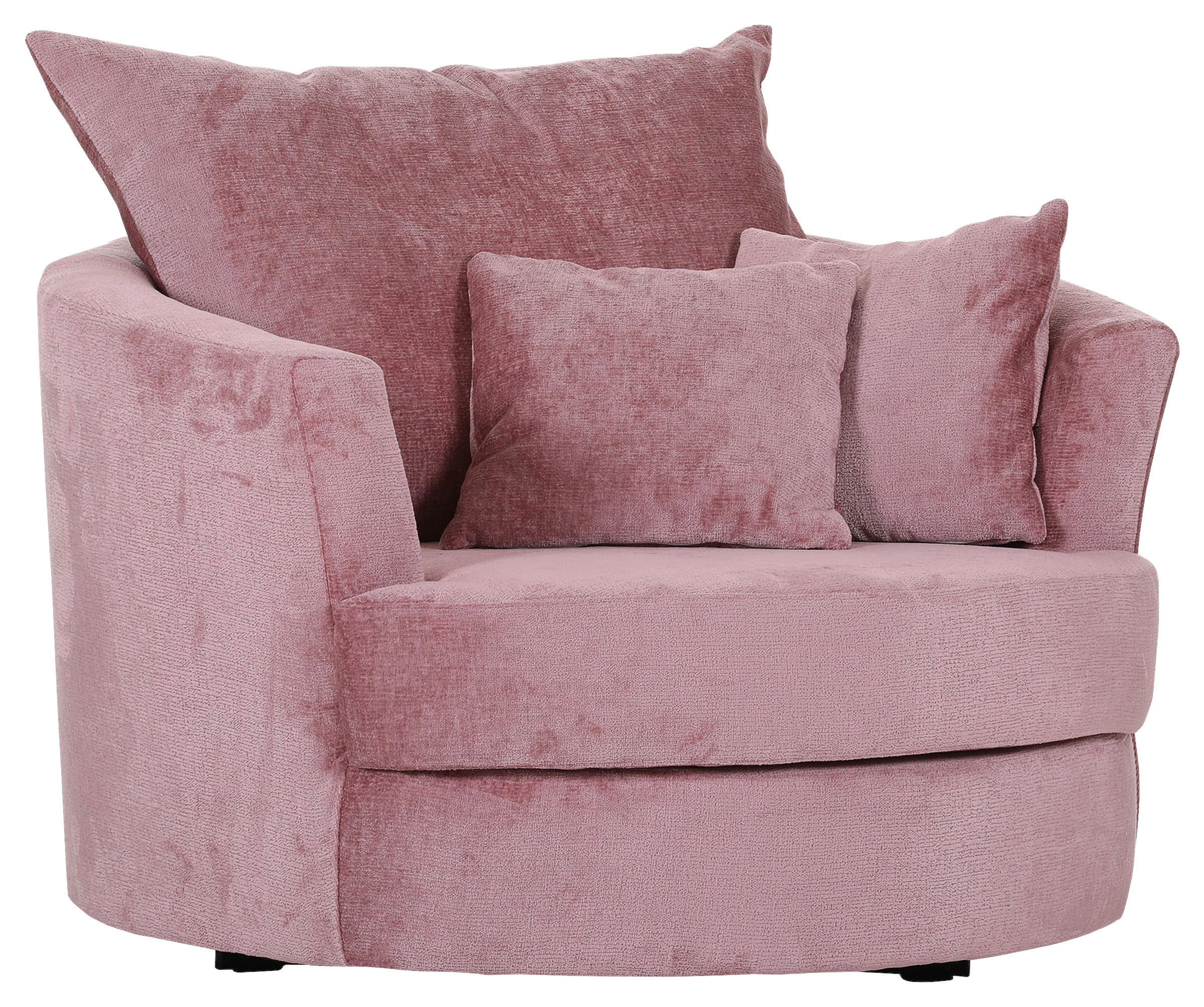 Carryhome KRESLO, textil, staroružová