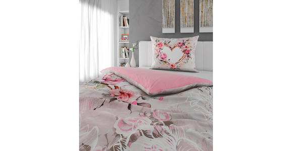 WENDEBETTWÄSCHE TANJA Satin 140/200 cm - Multicolor, Trend, Textil (140/200cm) - Esposa