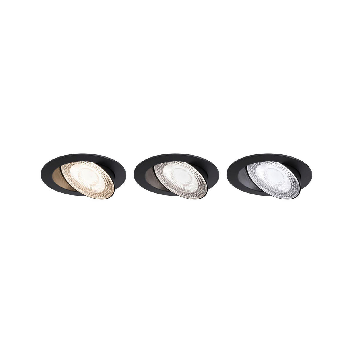 LED-EINBAUSPOT SET 10,5/4,0 cm   - Basics (10,5/4,0cm) - Paulmann