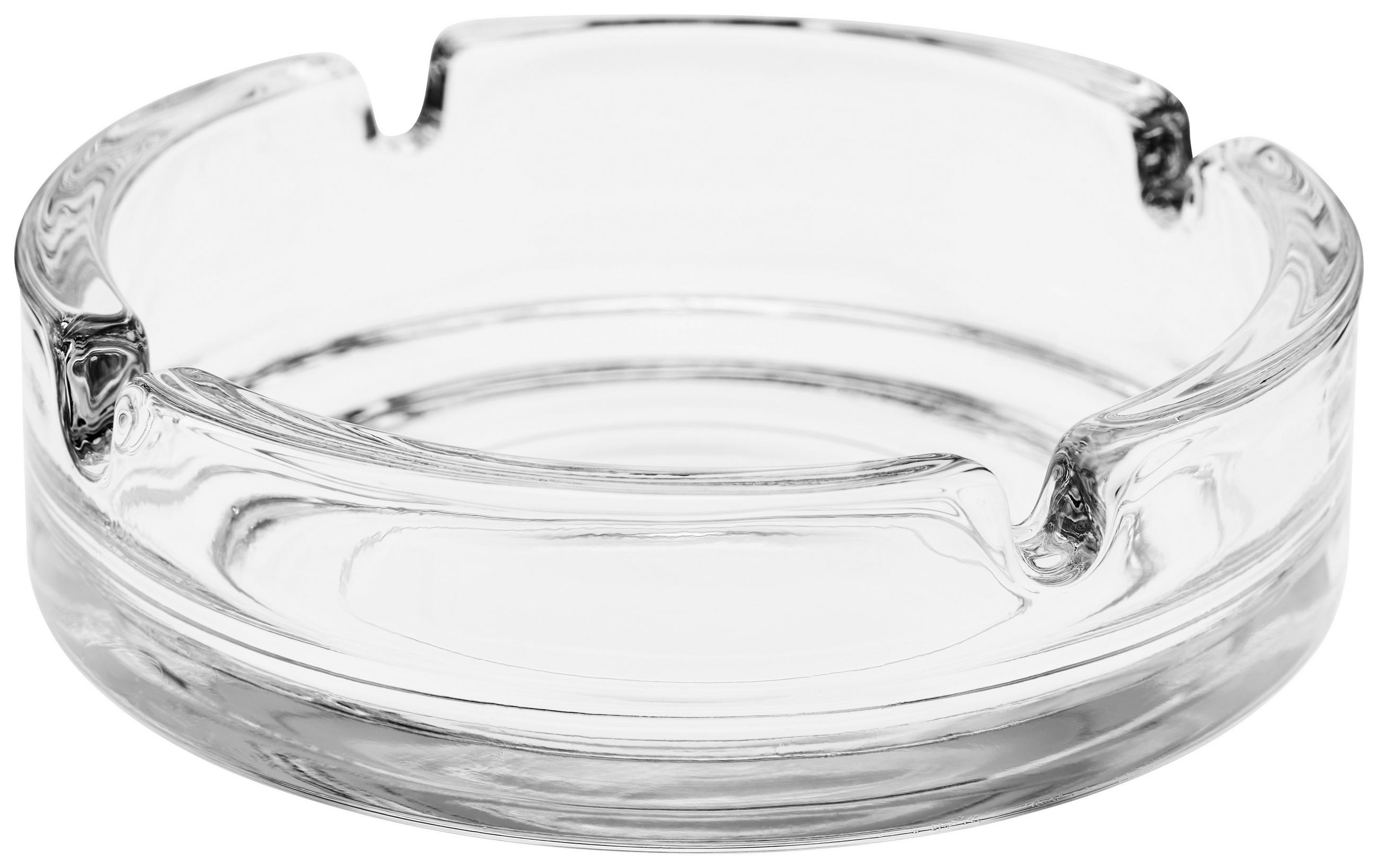 Aschenbecher Camela Glas Transparent D: Ca. 10,6 Cm