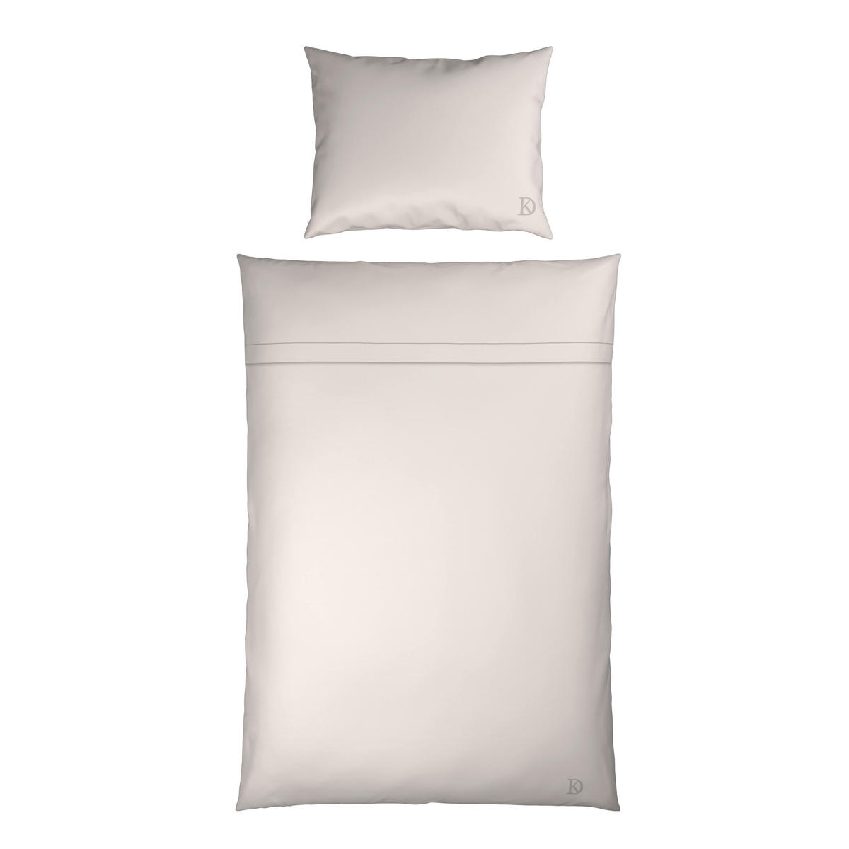 BETTWÄSCHE Satin 140/200 cm  - Weiß, Design, Textil (140/200cm) - Dieter Knoll