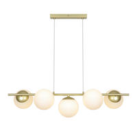 PENDELLEUCHTE Lilly 20/32/90 cm  - Messingfarben, Design, Metall (20/32/90cm) - Nordlux