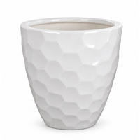 TEGLA ZA CVIJEĆE  keramika  - bijela, Basics, keramika (16/15cm)