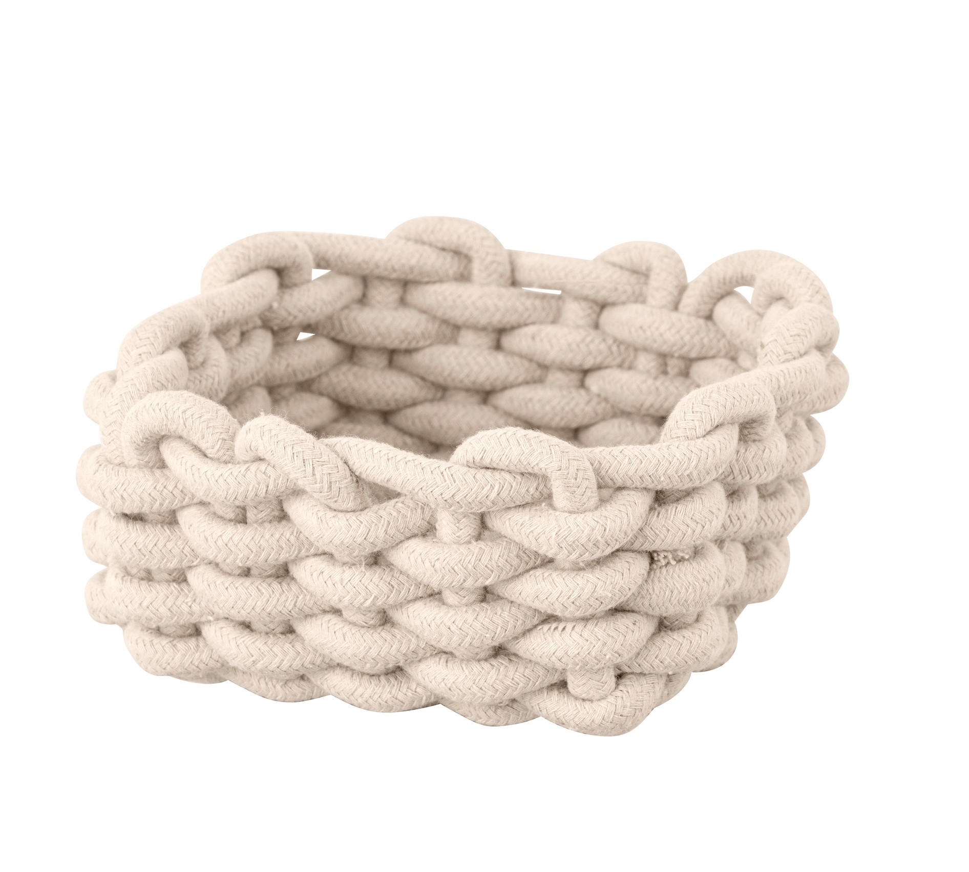 AUFBEWAHRUNGSKÖRBCHEN  - Creme, KONVENTIONELL, Textil (16,5/7,5/16,5cm) - Schöner Wohnen