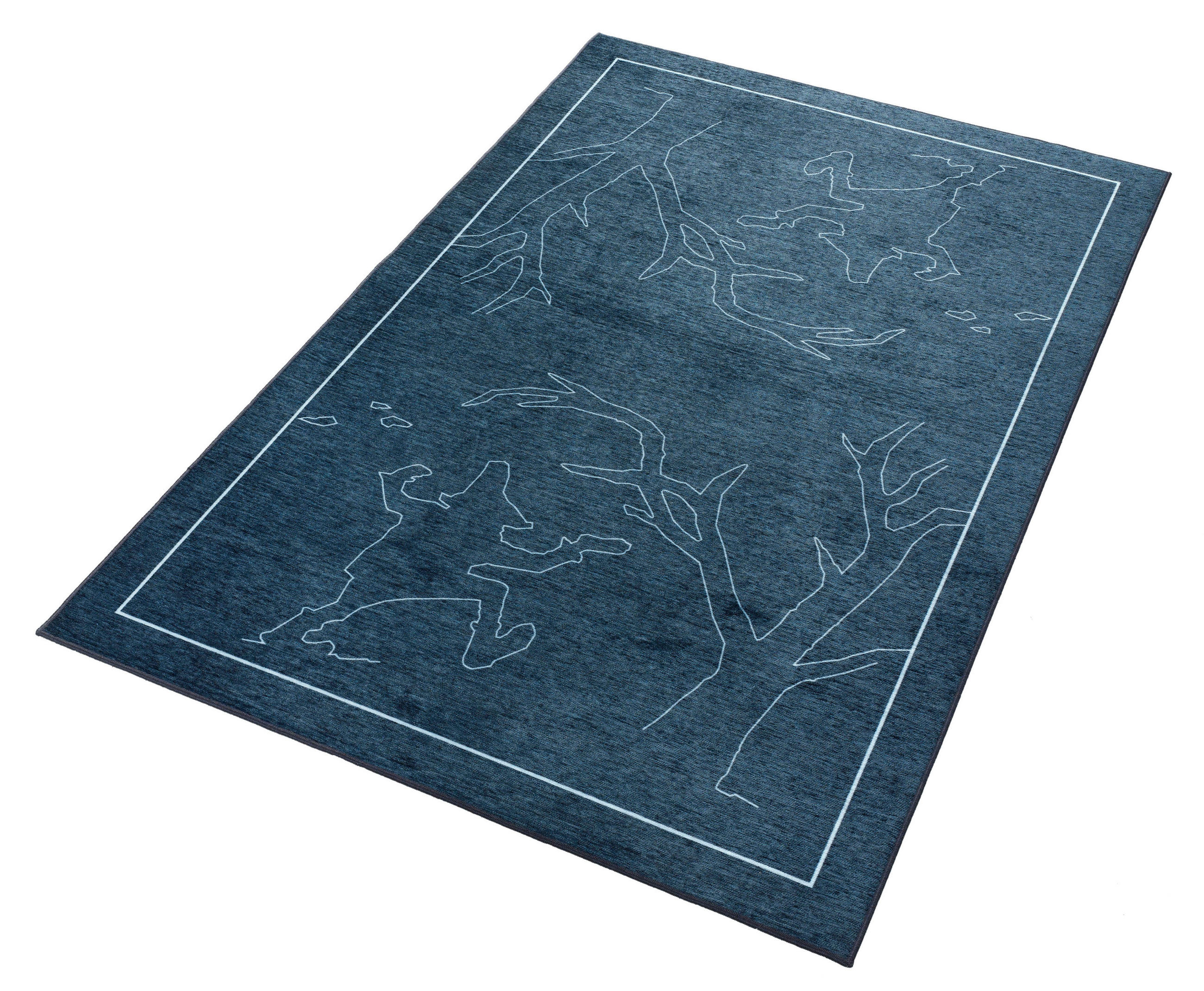 KINDERTEPPICH 110/170 cm Grimmliis  - Blau, Trend, Textil (110/170cm)