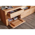 LOWBOARD in 194/58/50 cm - Kernbuche/Grau, KONVENTIONELL, Holz/Holzwerkstoff (194/58/50cm) - Voleo