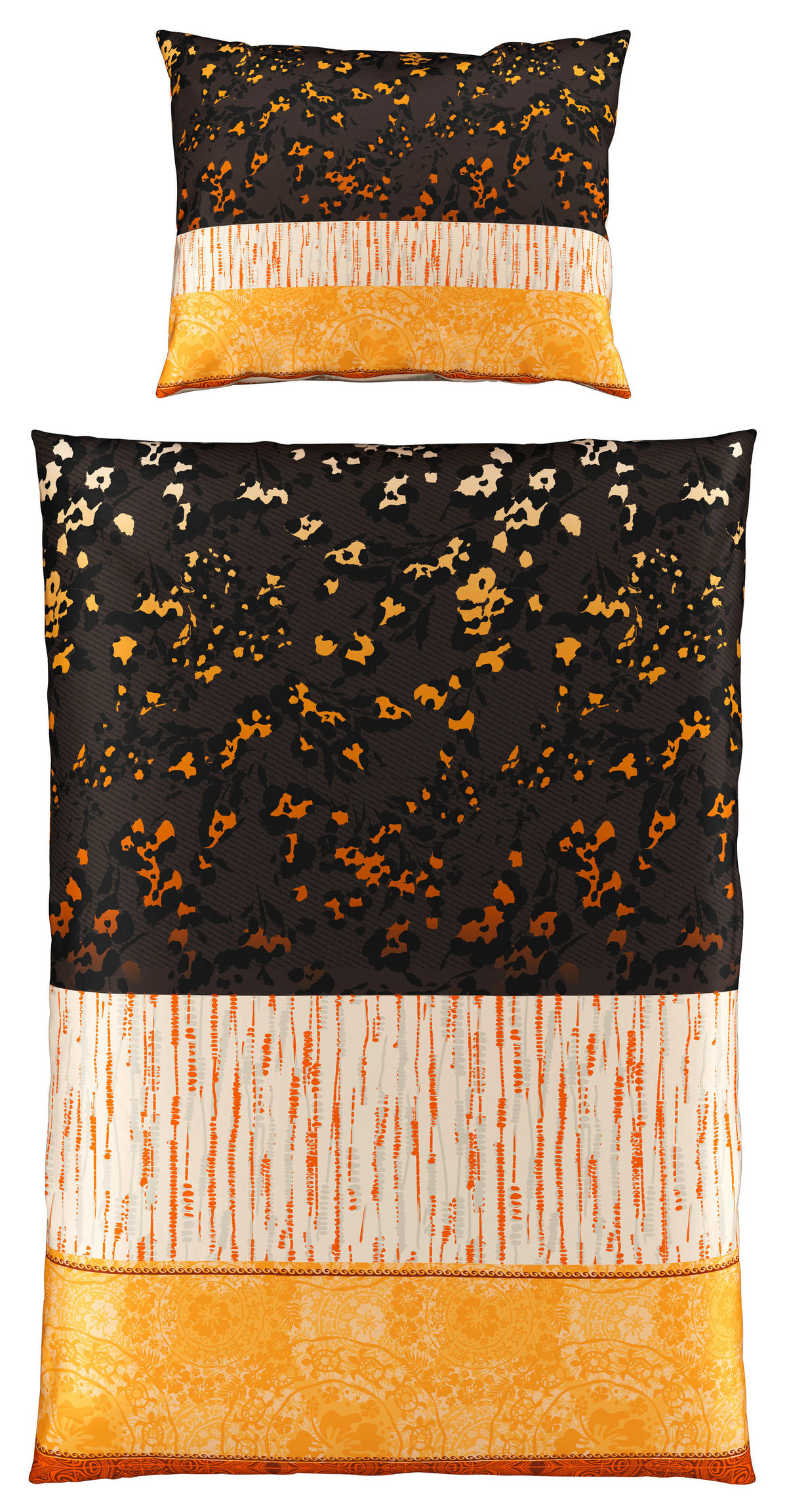 OBOJSTRANNÁ POSTEĽNÁ BIELIZEŇ, satén, viacfarebná, 140/200 cm - viacfarebná, Trend, textil (140/200cm) - Esposa