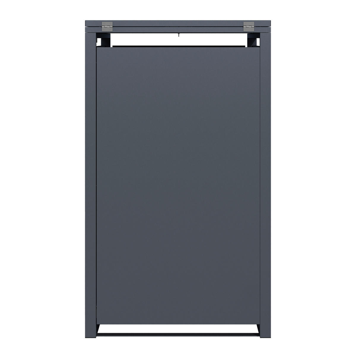 KRYT NA POPELNICE 68/80/116 cm   - antracitová, Basics, kov (68/80/116cm) - Ambia Garden