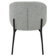 STUHL   Webstoff  Schwarz, Graugrün  - Schwarz/Graugrün, MODERN, Textil/Metall (48/79/59cm) - Carryhome