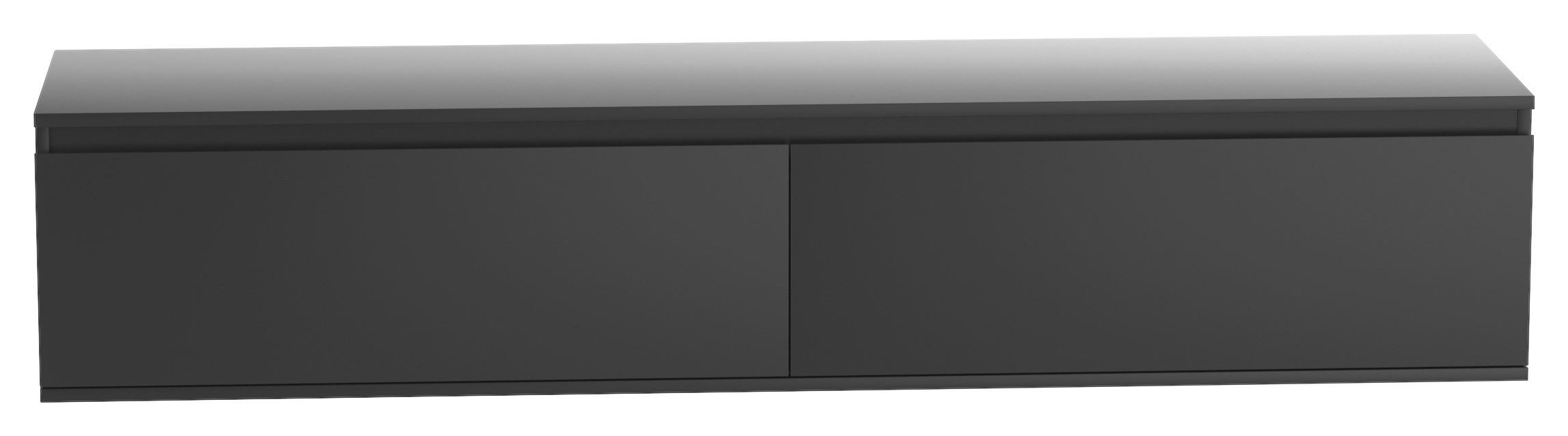 LOWBOARD  in 180/30/33 cm  - Schwarz, Design, Holzwerkstoff (180/30/33cm) - Boxxx