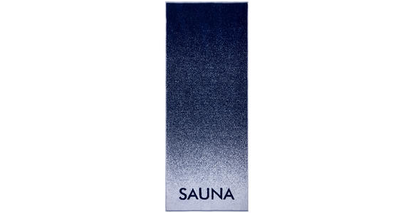 SAUNATUCH 70/180 cm Blau  - Blau, KONVENTIONELL, Textil (70/180cm) - Esposa