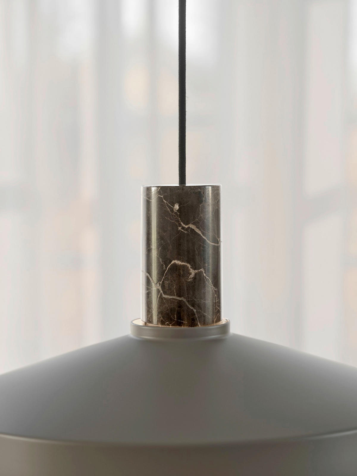 HÄNGELEUCHTE  37,5 cm  - Hellbraun, Trend, Metall (37,5cm) - Nordlux