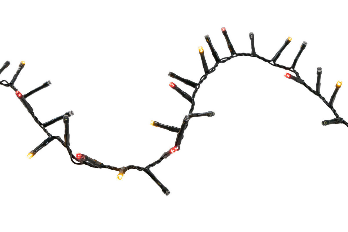 LICHTERKETTE 750 cm  - Grün, KONVENTIONELL, Kunststoff (750cm) - X-Mas