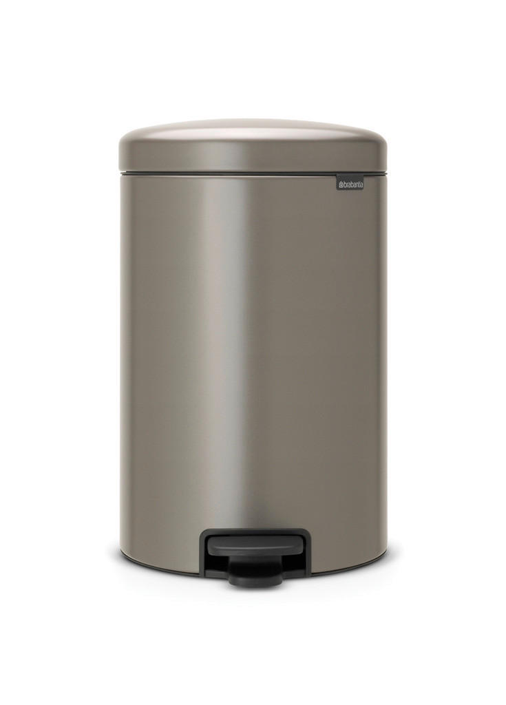 KOŠ ZA OTPAD  20 l   - boje platine, Basics, metal/plastika (29/46.7/38cm) - Brabantia