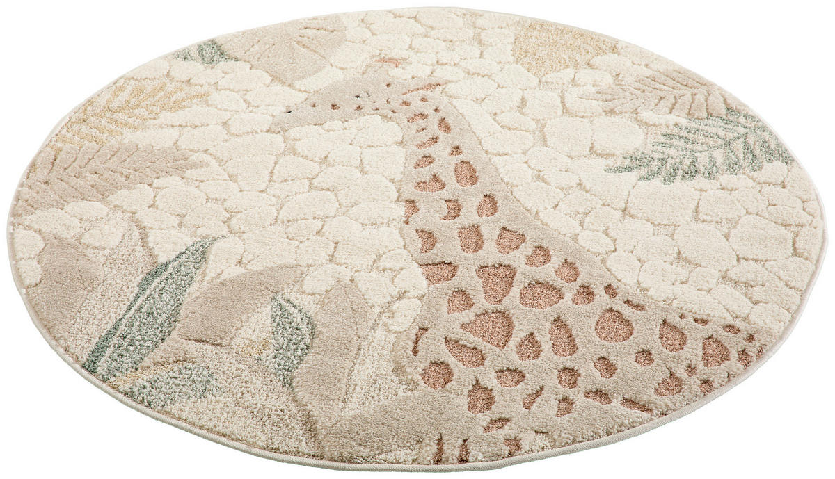 DĚTSKÝ KOBEREC, 120 cm, krémová, vícebarevná - krémová/vícebarevná, Trend, textil (120cm) - Ben'n'jen