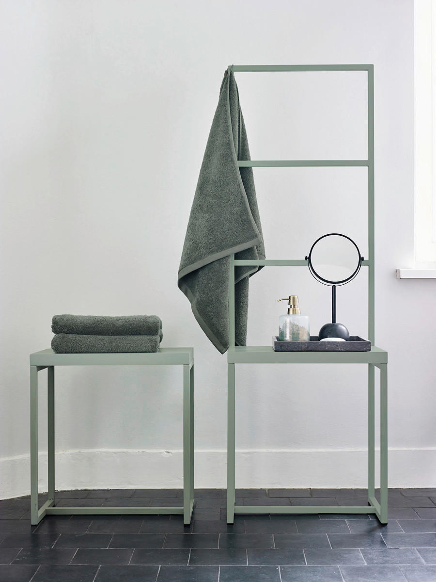 HANDTUCH London Mooreichefarben  - Mooreichefarben, Konventionell, Textil (55/100cm) - Aquanova