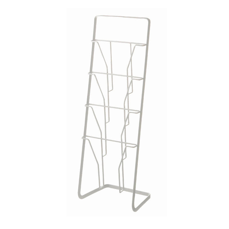 UNIVERSALABLAGE  - Weiss, Basics, Metall (24/18/71cm)