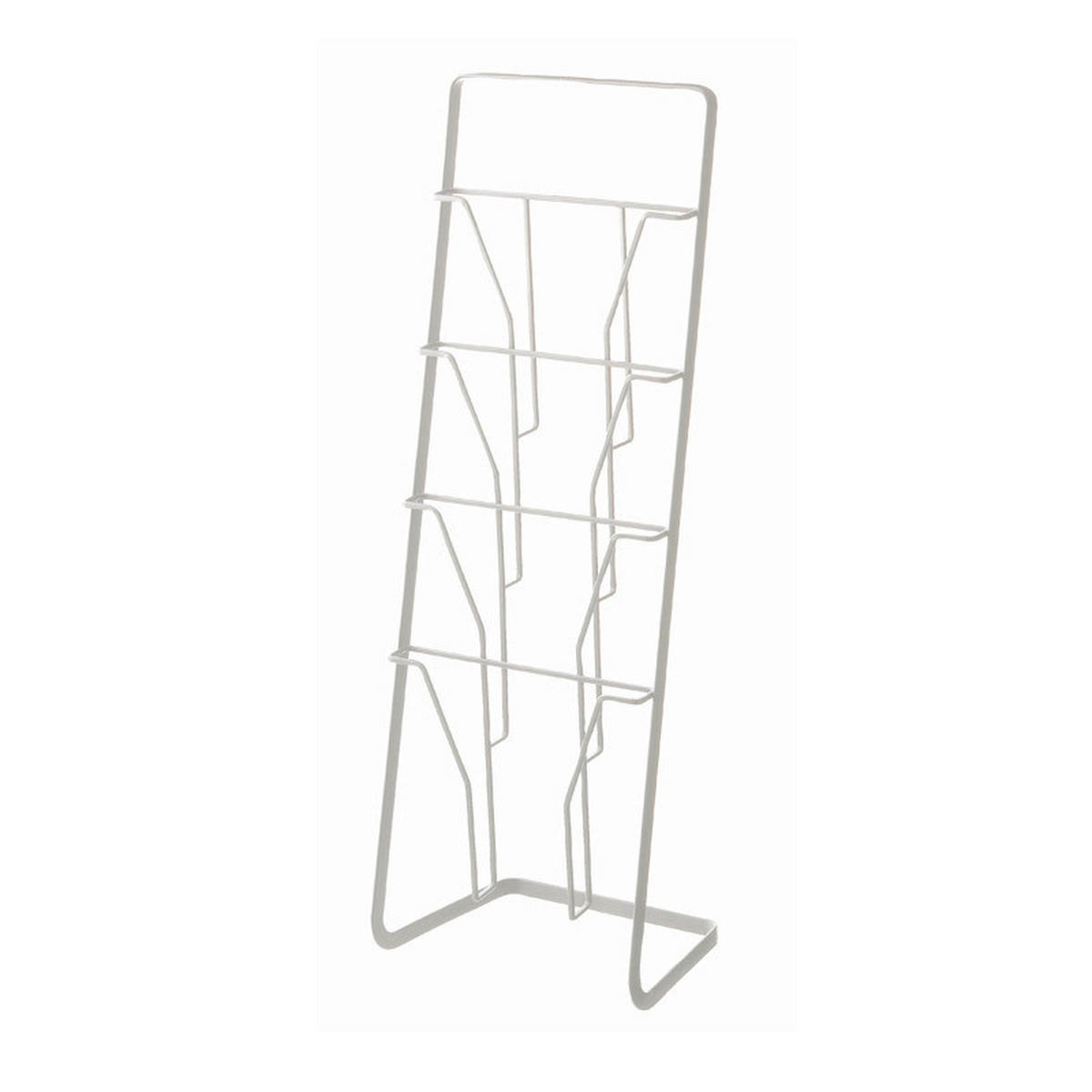 UNIVERSALABLAGE  - Weiss, Basics, Metall (24/18/71cm)
