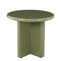 COUCHTISCH 50/50/45 cm rund Grün  - Grün, Design, Holzwerkstoff (50/50/45cm) - MID.YOU
