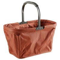 EINKAUFSKORB 30 L  - Rostfarben, KONVENTIONELL, Kunststoff/Textil (50cm) - Novel