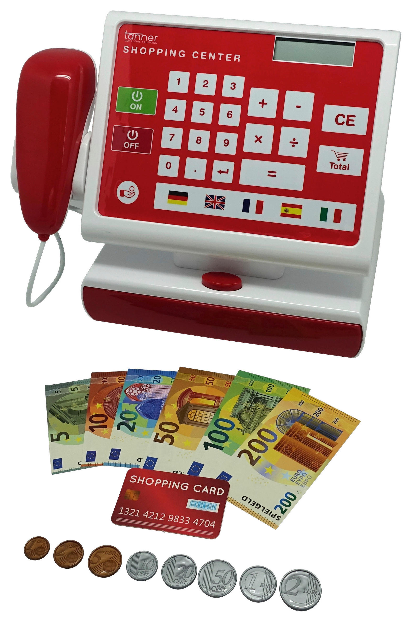 SPIELKASSE  - Rot/Weiß, Basics, Kunststoff (27/17/22cm)