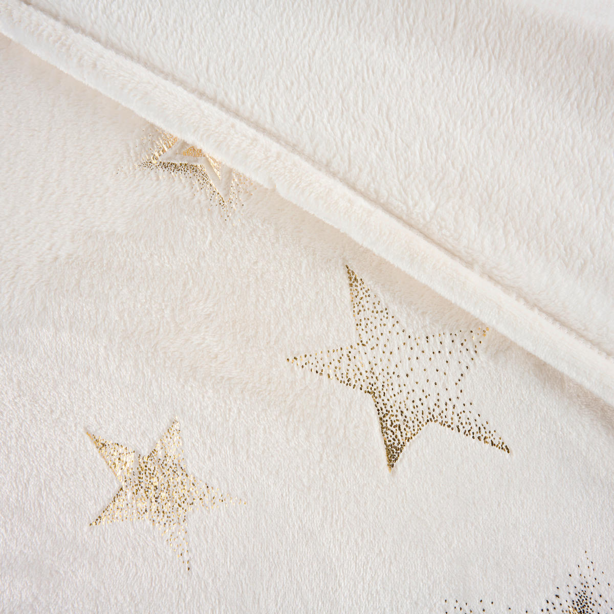 WOHNDECKE STAR 130/170 cm  - Beige, Trend, Textil (130/170cm) - X-Mas