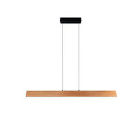 LED-HÄNGELEUCHTE EDGEWOOD 150,00/60-150/9 cm   - Schwarz/Naturfarben, Natur, Holz/Metall (150,00/60-150/9cm) - Trio Leuchten