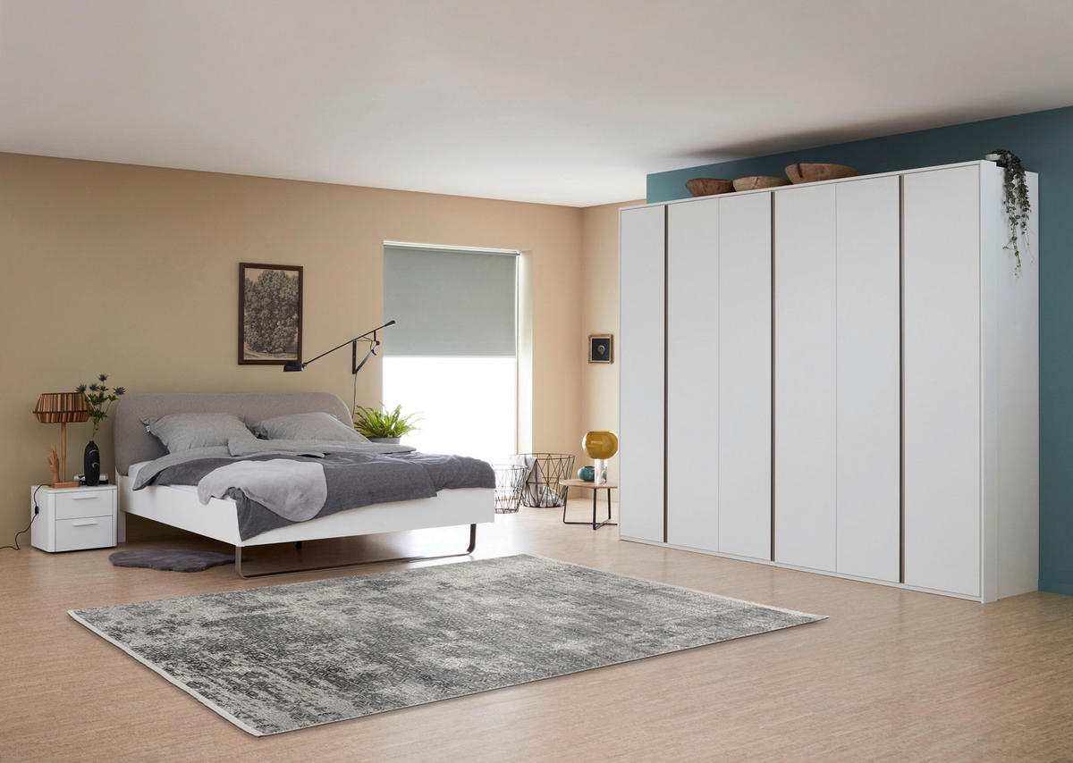 WEBTEPPICH 80/150 cm Vision Anthrazit, Grau  - Anthrazit/Grau, Design, Textil (80/150cm) - Schöner Wohnen