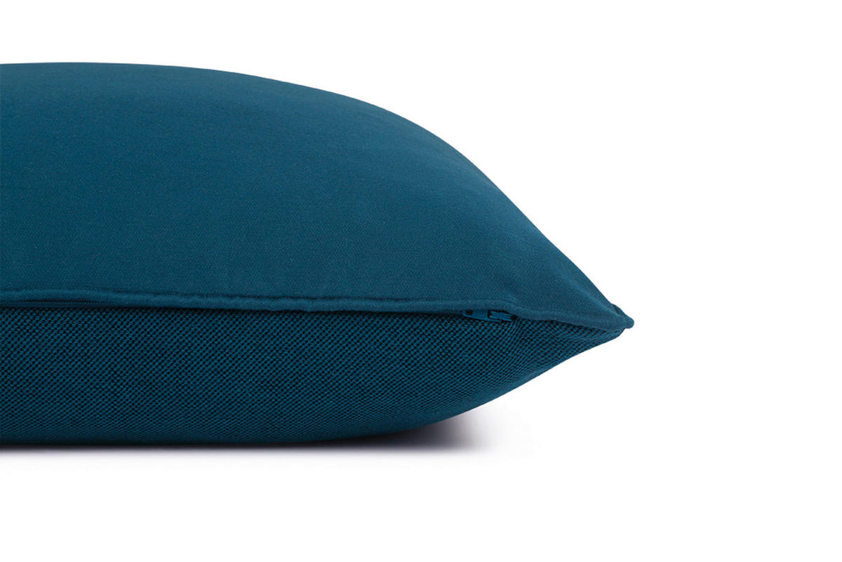 KISSENHÜLLE SW-Soft 45/45 cm  - Blau, Basics, Textil (45/45cm) - Schöner Wohnen