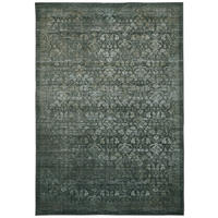 FLACHWEBETEPPICH  Wohnzimmer 160/230 cm Grau, Grün rechteckig  - Grau/Grün, Design, Kunststoff/Textil (160/230cm) - Novel