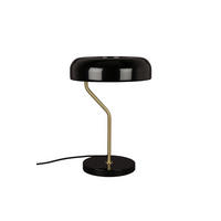TISCHLEUCHTE ECLIPSE 30/42 cm   - Schwarz/Bronzefarben, LIFESTYLE, Metall (30/42cm) - Dutchbone